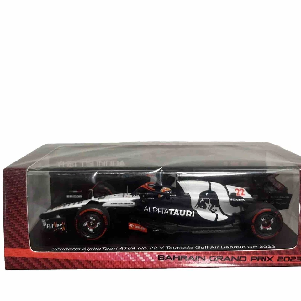 Spark 1:43 Scuderia AlphaTauri AT04 Yuki Tsunoda 2023 Suzuka Japón Exclusivo F1 Foto 1 de 4