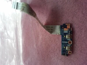 Original HP ProBook 450 455 G2 15,6" Laptop Media Button Board mit Kabel LS-B182P  - Bild 1 von 2