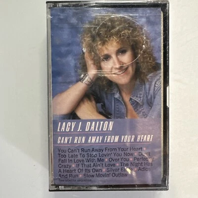 Lacy J Dalton Can't Run Away From Your Heart (Cassette) New Sealed - Image 1 of 2