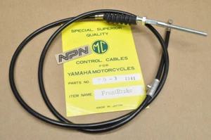 NOS Yamaha YDS3 YDS3C YM1 MC Brake Cable (46" Long) 156-26341-01 - Picture 1 of 3