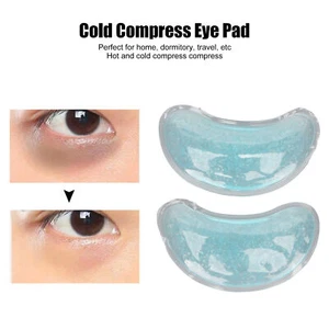 Gel Ice Pack Reusable Cooling Eye Pads Under Eye Patches Hot Cold Compress NEW - Picture 1 of 22