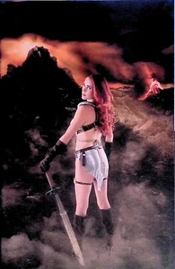 Red Sonja Age of Chaos #2 (2020, Dynamite) Incentive Kingsley Cosplay Foto Vergine - Foto 1 di 2
