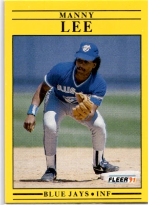 1991 Fleer - #179 Manuel Lee - Image 1 of 2