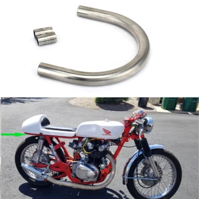 Cafe Racer Custom Flat Seat Hoop Loop For Honda CB750 CB550 CB XS GS 550 650 750 - Image 1 of 4