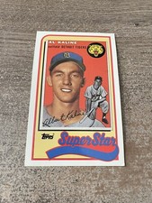 1989 Topps/LJN Baseball Talk Al Kaline #24 HOF