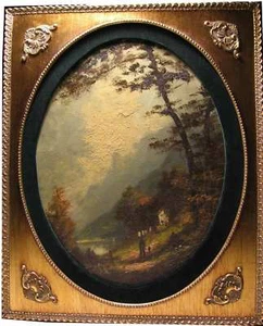 Berger Heinrich *1898 München Jäger auf dem Heimweg Landschaft Stimmungsvoll - Bild 1 von 5