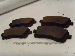 Pastiglie freno anteriori Subaru Forester mk1 2.0T 97-02 tanta vita lasciata vergogna da sprecare - Foto 1 di 3