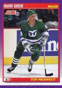 1991-92 Score USA #383 Mark Greig - Picture 1 of 1
