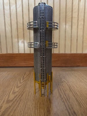 1/64 Custom Small Tower Dryer W/ Yellow Base & Doors Farm Toy  - Image 1 of 4