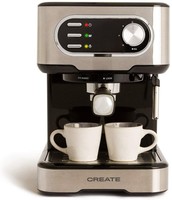 IKOHS Cafetera Expresso y Cappuccino TAZZIA 20 Bares 1100 W 1,5 L  Vaporizador | eBay