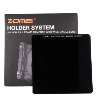 ZOMEi® 100x100mm 6 stop ND 64 Optical Glass Neutral Density filter Lee Cokin - Image 1 of 3
