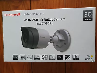 Honeywell HC30WB2R1 30 Series NDAA Compliant, WDR 2MP 4mm Lens Bullet Camera - Image 1 of 4