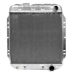 17" ACP MaxCore 2-Row Performance Aluminum Radiator V8 1965-1966 Mustang - Picture 1 of 5