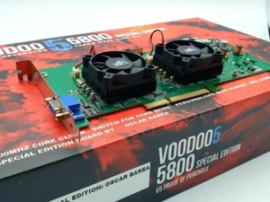 S/N#016 - 3dfx Voodoo5 5800 @200MHz 128Mb 6000 5500 4800 4500 3500 3000 - Imagen 1 de 11