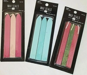 The Paper Studio WAX SEALS 3-piece Wax Sticks - Choose One!!! - Picture 1 of 3