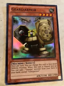 Geargiarmor unlimited rare foil yu-gi-oh card see scan - Picture 1 of 2
