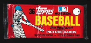 1983 Topps Baseball Grocery Rack Pack 36 Cards (Red Cello Wrap) Gwynn Boggs TGR1 - Picture 1 of 2