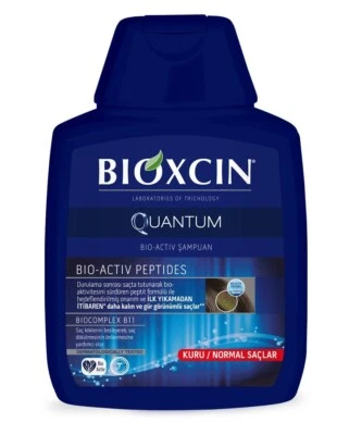 Bioxcin Quantum BIO-ACTIV Peptides Haarausfall Behandlung Shampoo 300 ml 10,1...