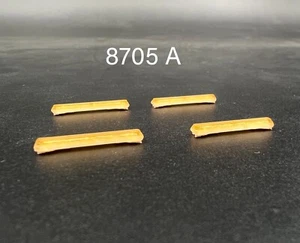 4 Pack 1/87 HO Scale Amber Long Code 3 MX7000 Lightbar Tow Construction Truck - Picture 1 of 5