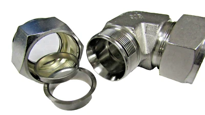 ✌ NEW PARKER 90° ELBOW  1" TUBE FITTING 16EE16-316 16EE16-SS - Image 1 of 4