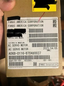 FANUC A06B-0116-B704#0037 Servo Motor New In Box Expedited Shipping - Picture 1 of 2