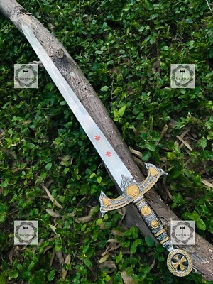 Espada Caballeros Templarios Espada Medieval Réplica, Espada Coleccionable | Espada REGALO  Foto 1 de 4