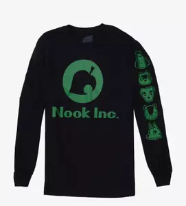 "CAMISA ANIMAL CROSSING CARÁCTER NOOK INC L/S ""NUEVA CON ETIQUETAS" - Imagen 1 de 4