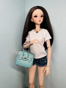 Mini Handtasche für Smart Doll BJD, Dollfie, AG, 18" Puppe Beuteltasche Handtasche viele Farben - Bild 1 von 25