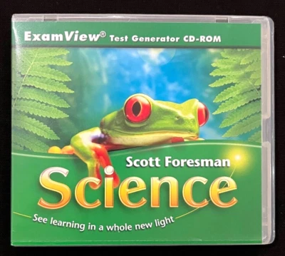 2nd Grade - SCIENCE - EXAMVIEW Test Generator CD-ROM (2006, Scott Foresman) - Image 1 of 3