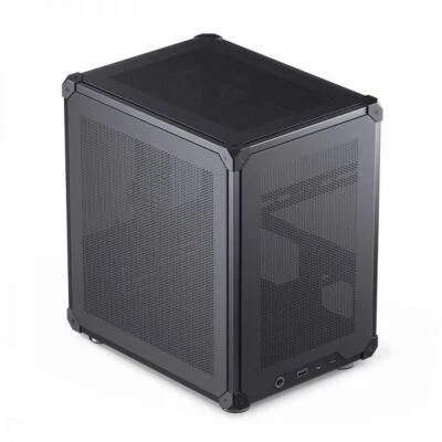 Jonsbo C6 Micro-ATX case - black - Image 1 of 3