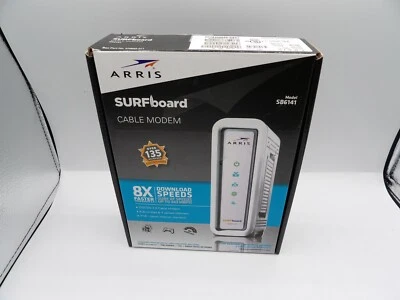 Arris SURFboard SB6141 DOCSIS 3.0 Cable Modem Complete! - Image 1 of 3