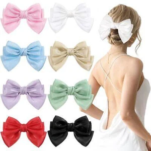 8Pcs Hair Bows for Women, Bow Hair Clips, Big Layered Barrette Hair Clip - Picture 1 of 9