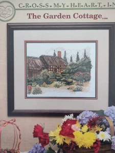 cross stitch "The Garden Cottage" by Cross My Heart; single design - Picture 1 of 2