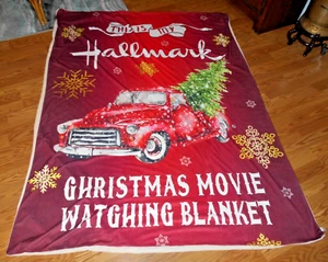 Manta para ver películas navideñas Hallmark - Imagen 1 de 1