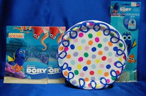 Dory # 4 - 16 Treat Bags 1 Plate 2 Finding Dory Magic Paint Posters - Picture 1 of 9