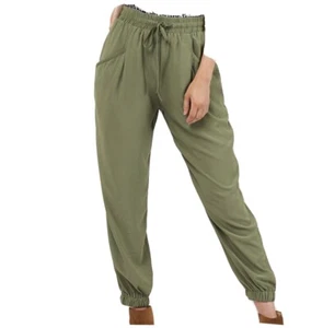 Khaki Draw String pants Sizs 10 - Picture 1 of 2