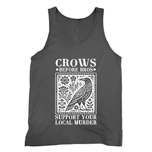 Krähen Vor Bros Weste Lustig Tank-Top (Nicht Hoes ) - Picture 1 of 1