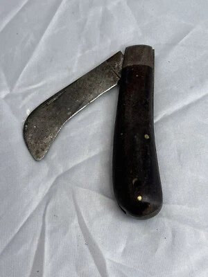 Cuchillo Plegable Cattaraugus Cutlery Co. Hawkbill Bolsillo Pequeño Valle Foto 1 de 4