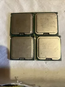 Lot (4) Intel Xeon X5460 3.16 GHz 1333 MHz 12M Cache LGA775 SLANP - Picture 1 of 2