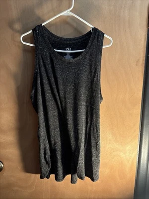 Camiseta sin mangas negra para mujer 2XL Foto 1 de 3