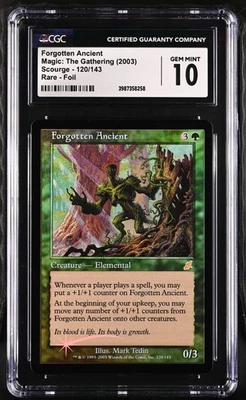 FORGOTTEN ANCIENT Scourge Foil Rare CGC 10 MTG [Nostalgium] - Image 1 of 2