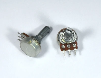 3 pcs Alpha 250KB / B250K / 250K Pot Potentiometer 20mm 1/4W - Image 1 of 3