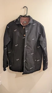 Magenta Scribe Overshirt - Picture 1 of 9