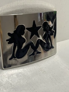 - Gürtelschnalle Akt Frauen und Stern - Bild 1 von 3