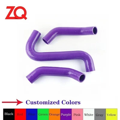 Kit de manguera de radiador de silicona púrpura de 3 piezas para Subaru Legacy L/GT 2,5 L 2000-2004 Foto 1 de 4