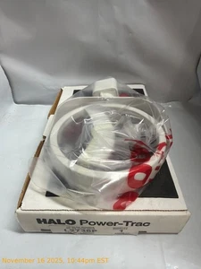HALO L2736P LOW VOLTAGE GIMBAL RING SATIN WHITE 50W PAR36 FOR HALO POWER TRACK - Picture 1 of 3