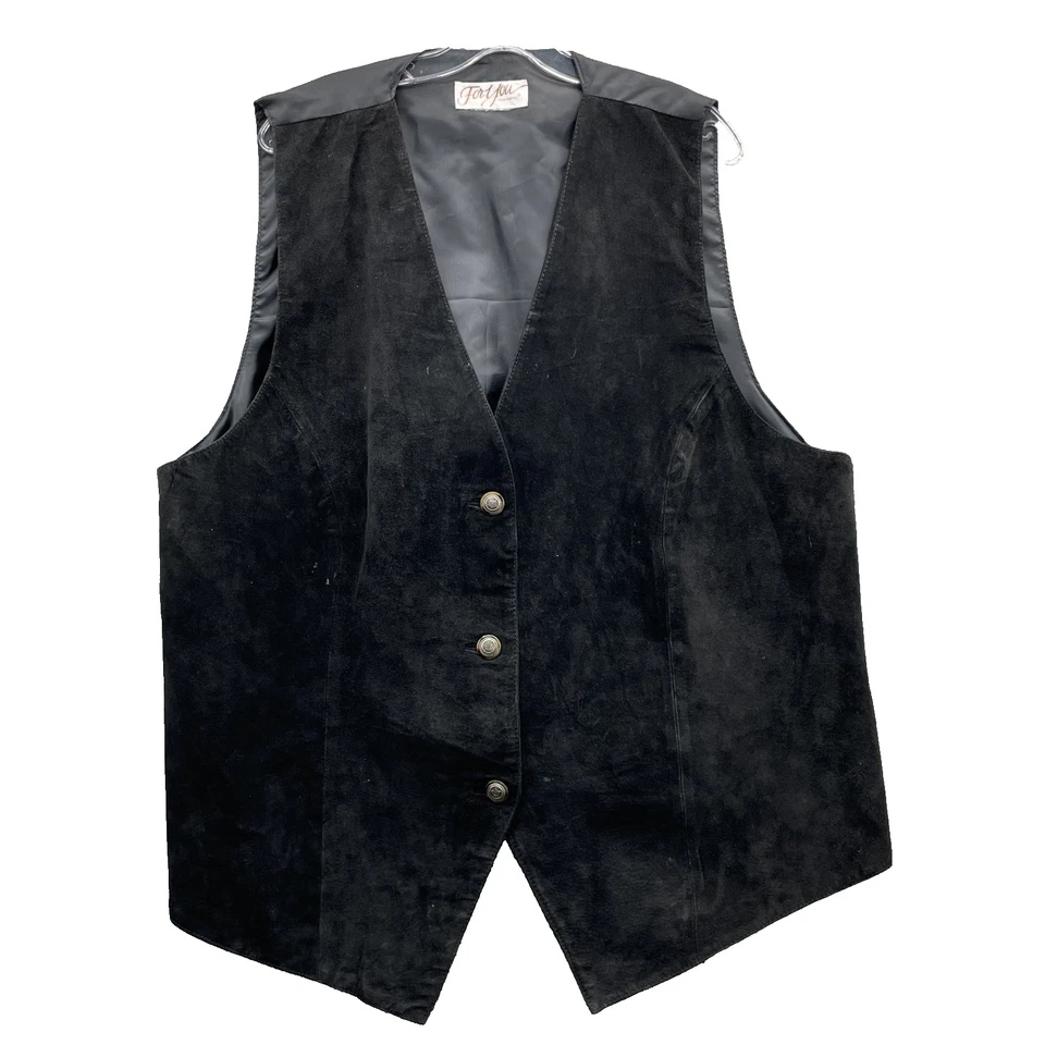 Chaleco de gamuza For You Spiegel de colección para hombre 2XL cuero motocicleta motociclista vaquero academia Foto 1 de 4