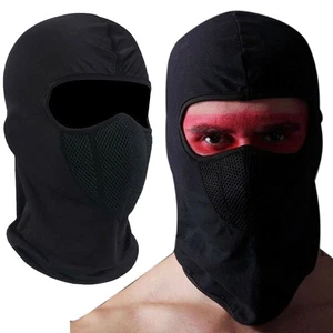 Máscara facial de pasamontañas protección solar UV esquí capucha delgada máscaras tácticas para hombres mujeres - Imagen 1 de 11