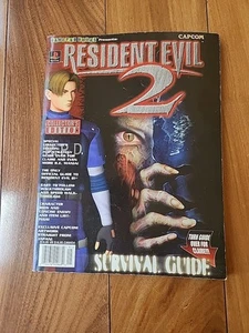 Resident Evil 2 Survival Strategy Guide Book (Capcom PlayStation) VG Condition - Picture 1 of 6