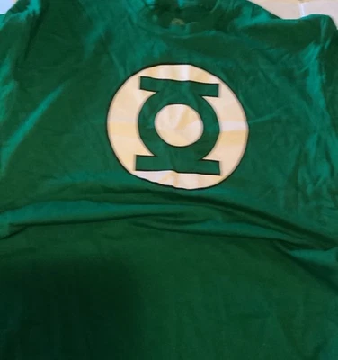 Camiseta Green Lantern Green Lantern Logo Para Hombres Licencia DC Comic Camiseta Cazador Verde Foto 1 de 2